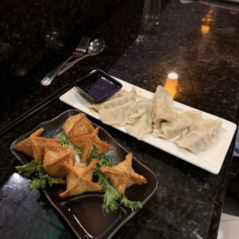 Liquid Ginger - Crab Rangoons and Pork Korean Potstickers - Asian Fusion Near Me - Gainesville, Florida