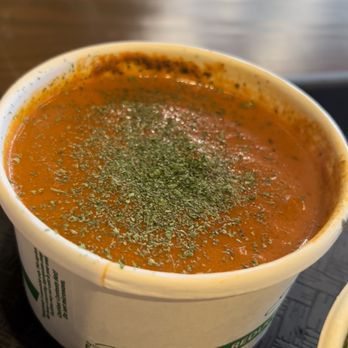 The Toss Up - Tomato basil soup - Salad Near Me - Gardena, California The Toss Up - Tomato basil soup - Salad Near Me - Gardena, California