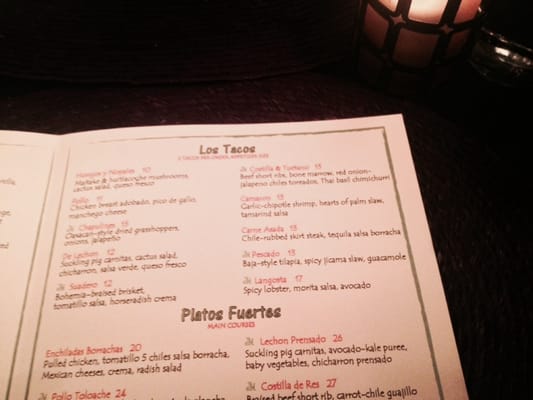 Menu photo 8 Toloache 82nd New York, NY Menu photo 8 Toloache 82nd New York, NY