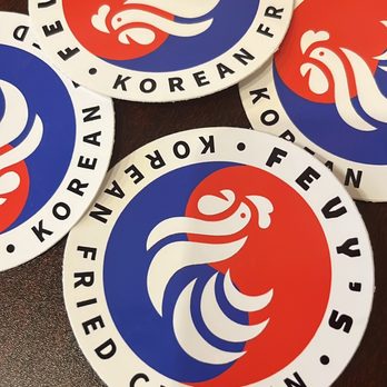 Fevy's Chicken - Free stickers for the kids!! - Korean Near Me - Elmhurst, New York