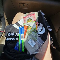 Hydro City - Samples and shirt they gave us.