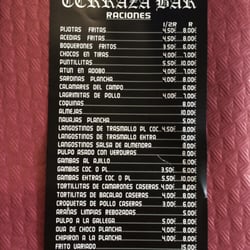 Antiguo Caladero - Raciones