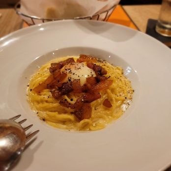 Arancino di Mare - Spaghetti alla Carbonara - Italian Near Me - Honolulu, Hawaii Arancino di Mare - Spaghetti alla Carbonara - Italian Near Me - Honolulu, Hawaii
