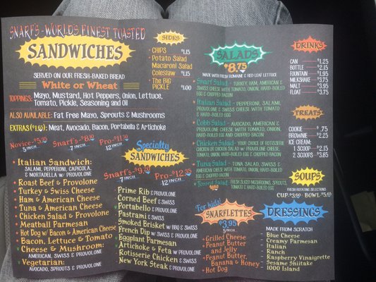Menu photo 4 Snarf's Sandwiches Austin, TX Menu photo 4 Snarf's Sandwiches Austin, TX