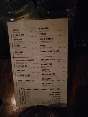 Menu photo 4 Melody Lounge Los Angeles, CA Menu photo 4 Melody Lounge Los Angeles, CA
