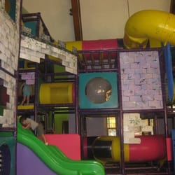 Treasure Castle Playland - Fortress slide area