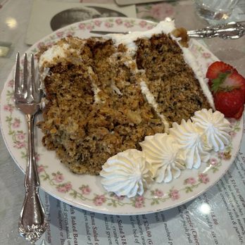 English Rose Tea Room - Carrot cake with pineapple - British Near Me - Carefree, Arizona