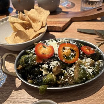 VERDAD True Modern Mexican - Caramelized Brussels Sprouts - Mexican Near Me - Austin, Texas VERDAD True Modern Mexican - Caramelized Brussels Sprouts - Mexican Near Me - Austin, Texas