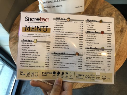 Menu photo 2 Sharetea Vancouver, WA Menu photo 2 Sharetea Vancouver, WA