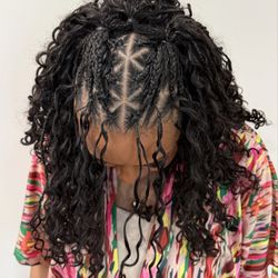 Modern Edge the Salon - Miracle knots braids