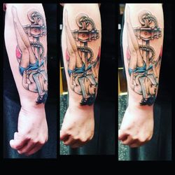 Drop Dead Tattoo - My pinup by Tina Sekanic