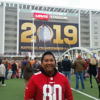 Levi's Stadium - Me prior to entering the stadium - Stadiums & Arenas Near Me - Santa Clara, California Levi's Stadium - Me prior to entering the stadium - Stadiums & Arenas Near Me - Santa Clara, California