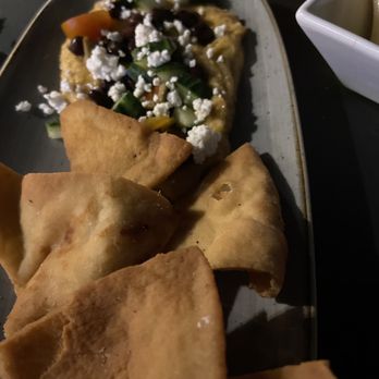 Vista at Lytle Park - Small portion of hummus that was not good and way overpriced - Lounges Near Me - Cincinnati, Ohio
