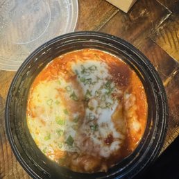 Tteokbokki with cheese