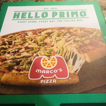 Marco's Pizza - Pizza takeout box - Pizza Near Me - Wake Forest, North Carolina