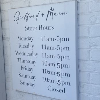 Guilford & Main - Home Decor Near Me - Jamestown, North Carolina
