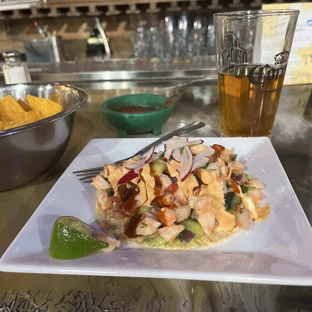 Terra Mezcal Mexican Grill - Ceviche Tostada - Mexican Near Me - Columbus, Ohio