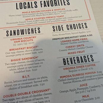 Virginia Diner - Menu - Diners Near Me - Wakefield, Virginia Virginia Diner - Menu - Diners Near Me - Wakefield, Virginia