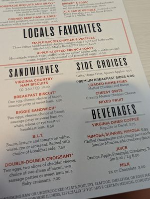 Menu photo 1 Virginia Diner Wakefield, VA Menu photo 1 Virginia Diner Wakefield, VA