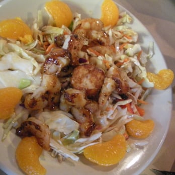 Red's Ice House - Asian shrimp salad- more like coleslaw topped with oranges and shrimp. Wouldn't get this again. - Seafood Near Me - Mount Pleasant, South Carolina Red's Ice House - Asian shrimp salad- more like coleslaw topped with oranges and shrimp. Wouldn't get this again. - Seafood Near Me - Mount Pleasant, South Carolina