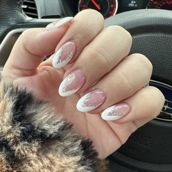 Pinky Nails and Spa - Acrylic base with gel top - Nail Salons Near Me - Liberty Township, Ohio