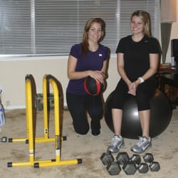 For U Fitness - Two of our trainers-  LIsa & Kathryne