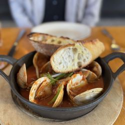 Bar 'Cino - $15 BAKED CLAMS: The most amazing clam sauce that's ever touched my tongue. We had to ask for more bread to eat every last drop.