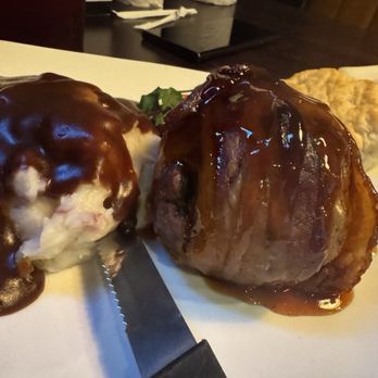 The Grille Restaurant & Bar - Bacon wrap, meatloaf in bourbon sauce - Bars Near Me - Pauls Valley, Oklahoma The Grille Restaurant & Bar - Bacon wrap, meatloaf in bourbon sauce - Bars Near Me - Pauls Valley, Oklahoma