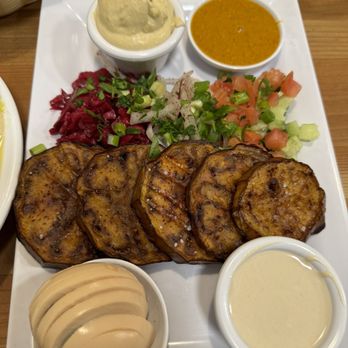 Aviv Hummus Bar - Deconstructed SABICH - Falafel Near Me - Seattle, Washington