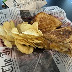 Amy's and Cathy's Takeout - Chicken Bacon and Cheese Sandwich