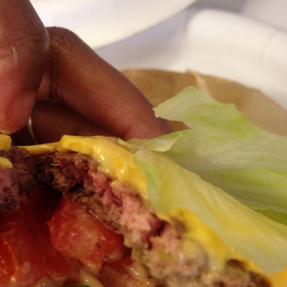 In-N-Out Burger - Meat still pink on the inside - Burgers Near Me - Irving, Texas In-N-Out Burger - Meat still pink on the inside - Burgers Near Me - Irving, Texas