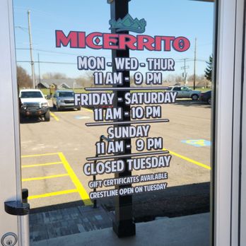 Mi Cerrito Galion - Hours - Mexican Near Me - Galion, Ohio