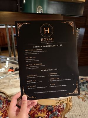 Menu photo 1 Hokah Pittsburgh, PA Menu photo 1 Hokah Pittsburgh, PA