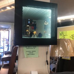 Vern's Furniture - 1970s infinity mirror.