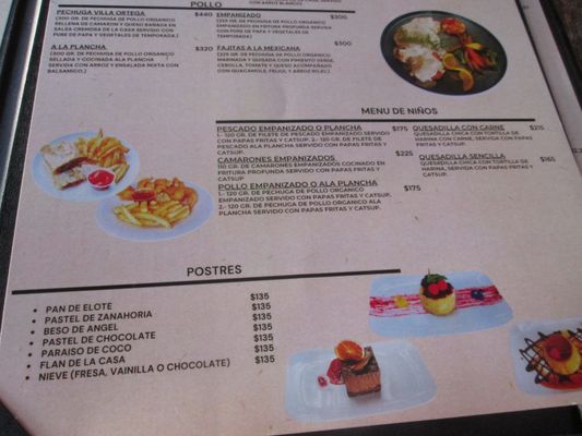Menu photo 7 Villa Ortega's Puerto Nuevo, BCN