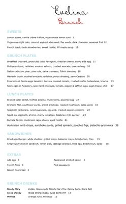 Menu photo 2 Evelina Brooklyn, NY