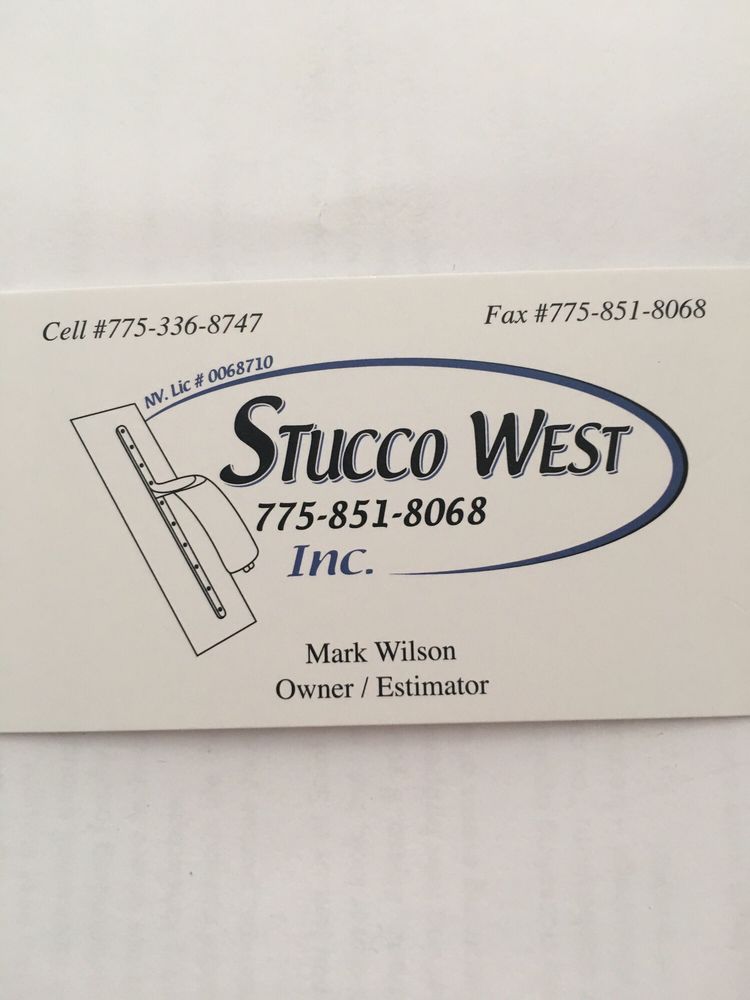 STUCCO WEST Updated September 2024 Reno, Nevada General Contractors Phone Number Yelp