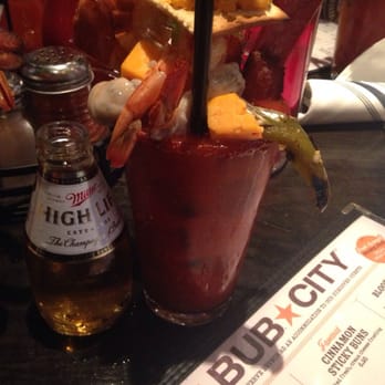 Bub City - Bloody Mary bar has everything you could dream of - Barbeque Near Me - Chicago, Illinois