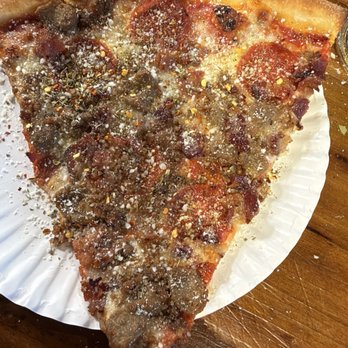 Salvo’s Pizza - Meat lovers slice - Pizza Near Me - Mt. Juliet, Tennessee