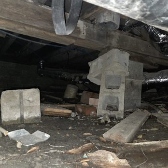 Hane Home Inspections - A collapsed pier explained the uneven floors. - Home Inspectors Near Me - Marysville, Ohio Hane Home Inspections - A collapsed pier explained the uneven floors. - Home Inspectors Near Me - Marysville, Ohio