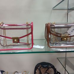 Dillard's - So sad that we have to carry clear purses to so many venues now.