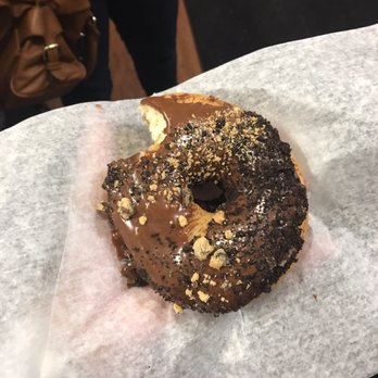 Yelp's Wake & Bake At Holtman's! - My chocolate with Oreo and chocolate chip cookie crumbles - Local Flavor Near Me - Cincinnati, Ohio