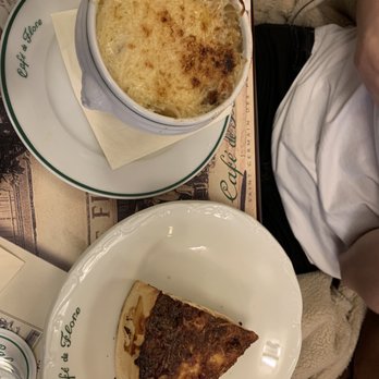 Café de Flore - Quiche Lorraine and French onion soup - Cafes Near Me - Paris, 75