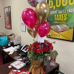 Fiesta Auto Insurance & Tax Service - Surprise Birthday Gift to one of the Staff