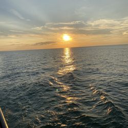 Harbor Country Adventures - Sunset from Michigan City IN