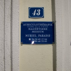 Muriel Paradis - La plaque du cabinet