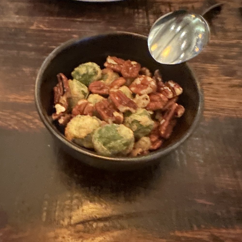 Gemma - Fried olives & pecans - French Near Me - Dallas, Texas