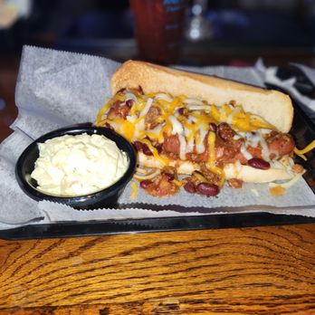 Dylan's Drafthouse - Chili Cheese Dog Basket $11.99 - Sports Bars Near Me - Naples, Florida