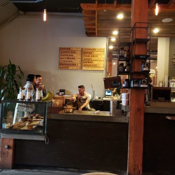 Flywheel Coffee Roasters - boss man at work - Coffee & Tea Near Me - San Francisco, California