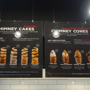 Eva's Original Chimneys - Their menu - Desserts Near Me - Toronto, Ontario Eva's Original Chimneys - Their menu - Desserts Near Me - Toronto, Ontario